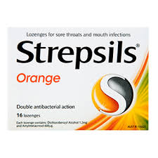 Strepsils Orange Lozenges 16